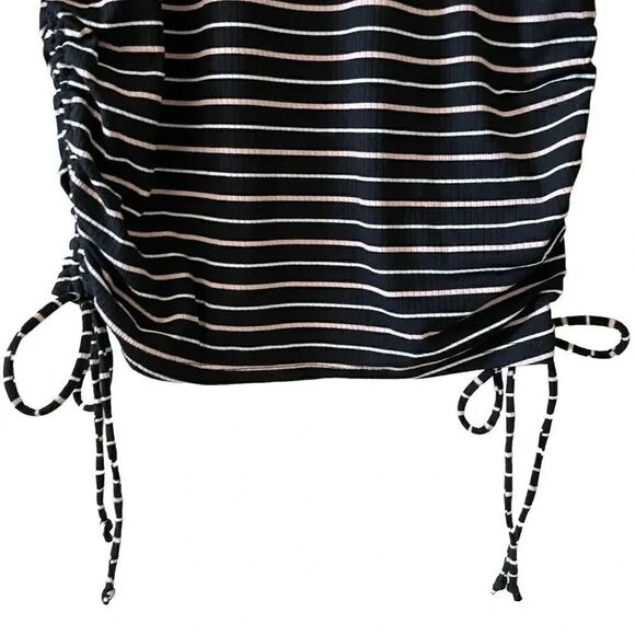 Nordstrom ABOUND Raincheck Ruched Side Dress Bodycon Mini Dress Black M - Picture 5 of 14